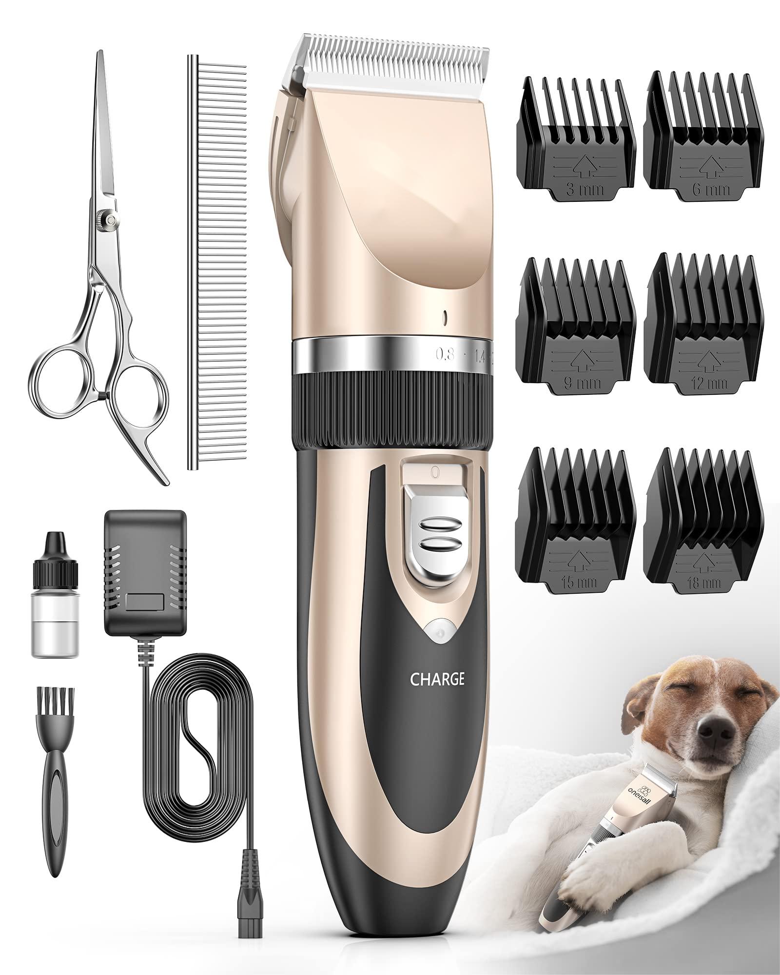 🔉Noise- Free Design Pet Hair Clipper