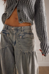🔥LAST DAY 50% OFF🔥2025 New In Lotus Tube Jeans(BUY 2 FREE SHIPPING)
