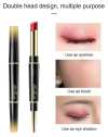 🔥Double ended lipstick Automatic Lip Liner Matte Waterproof Non-fading Non-stick Lipstick