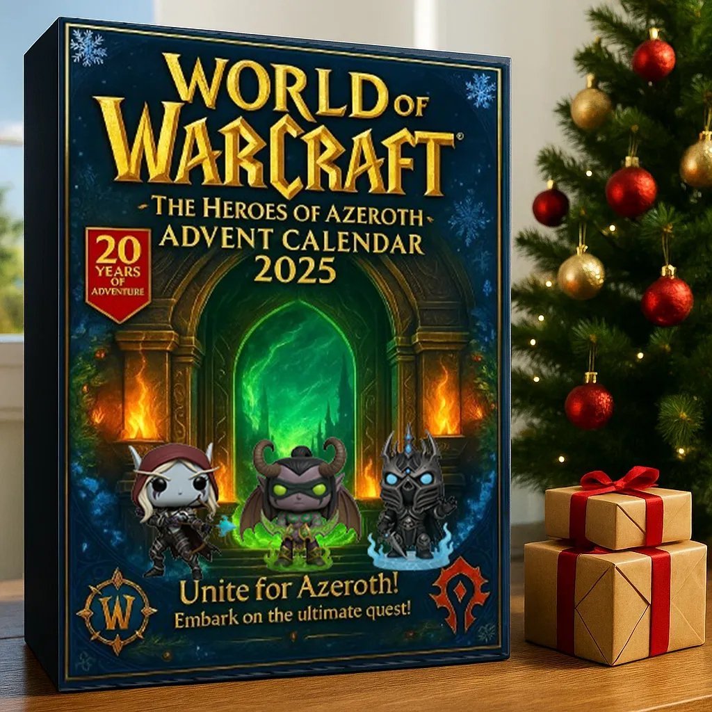World of Warcraft: The Heroes of Azeroth Advent Calendar 2025