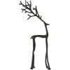 🎅Christmas bestsellers 🦌2 PC Black Reindeer Statues Christmas Decorations Set