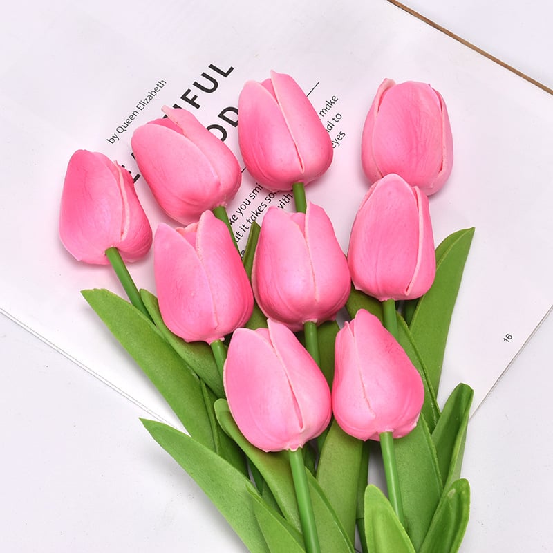 ✨This Week's Special Price $14.95💥UV Resistant Lifelike Artificial Tulips Flowers💐