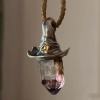 🔥Last Day 50% OFF -🧙Witch's Magic Hat Amethyst Pendant