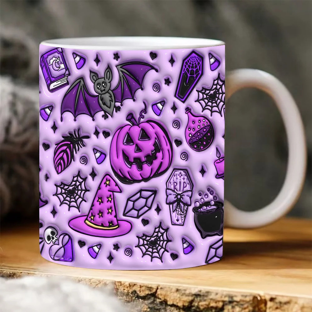 🔥2024 NEW HOT SALE 50% OFF🔥Halloween Ghost Coffee Mug🎃☕