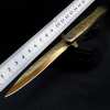 🌹 Handcrafted Rose-Inlaid Folding Blade