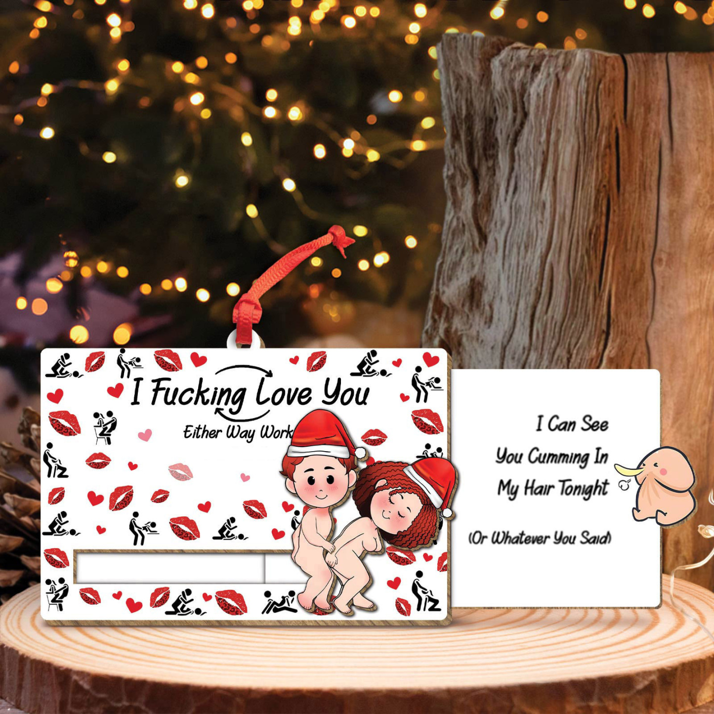 🔥Last Day Promotion 70% OFF🔥Personalized Wooden Slider Card