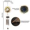 💥LAST DAY SALE 50% OFF💥Solar Garden Lights - Sun Moon Wind Chime Pendant