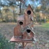 ❤️<strong>Handmade</strong> Metal Birdhouse Garden Stakes