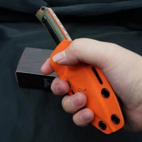 15017 Small Fixed Blade Knife with G10 Handle & Kydex Sheath