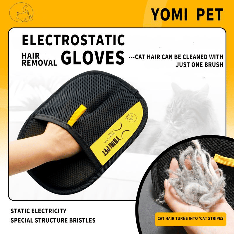 🔥Last Day Promotion 50% OFF - Pet hair remover Electrostatic gloves