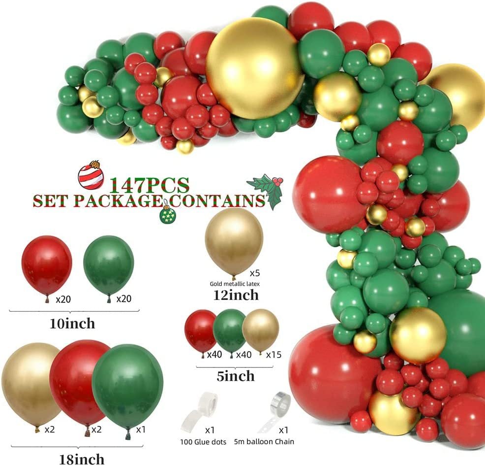 🎅Christmas Promotion 48% OFF-🎁- Christmas Balloon Garland Arch Kit