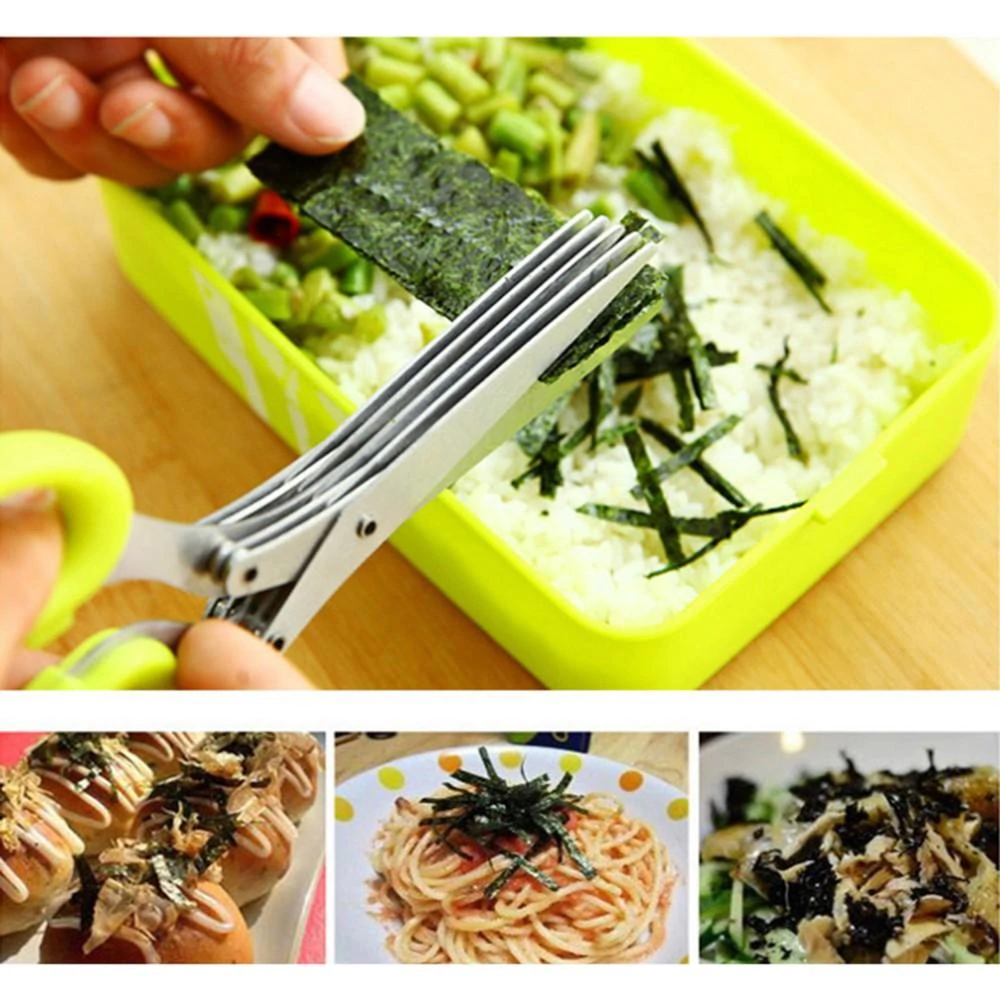 (💕Mother's Day Sale-50% OFF) Multilayer Spring Onion Scissors, BUY 2 GET 1 FREE