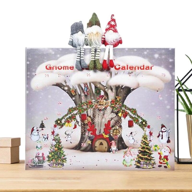 🔥Last Day Promotion 48% OFF-🎁-2024 Christmas New Gnome Dolls Blind Box Calendar🎅