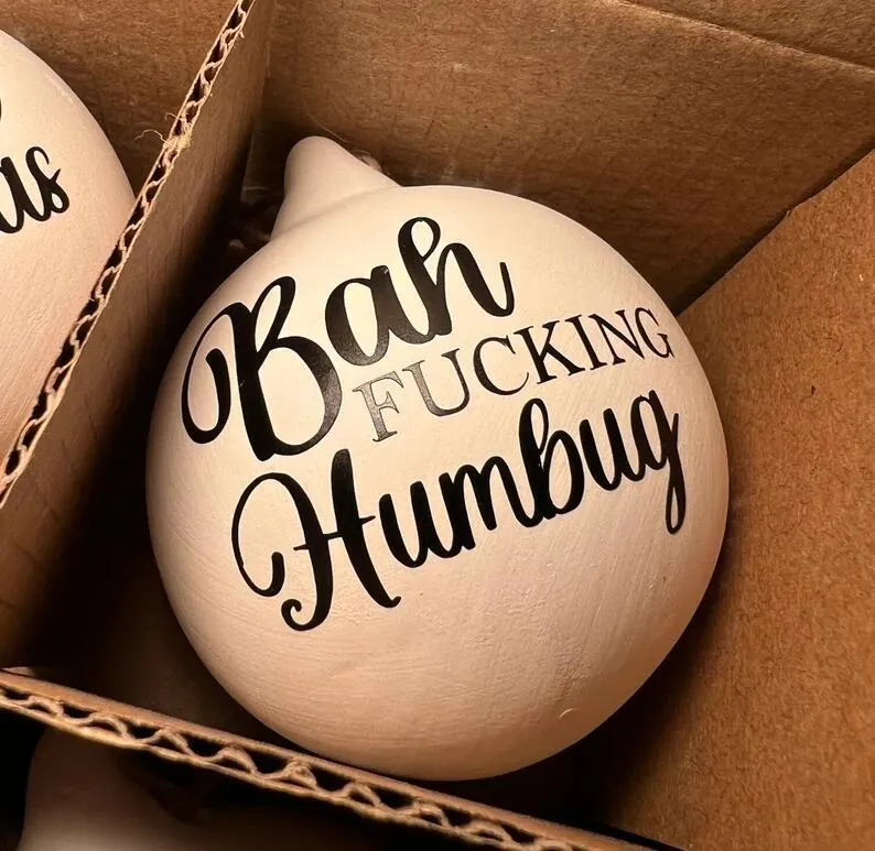 🎄 Early Christmas Sale 49% OFF🎁Christmas Funny Offensive Bauble-Rude Baubles