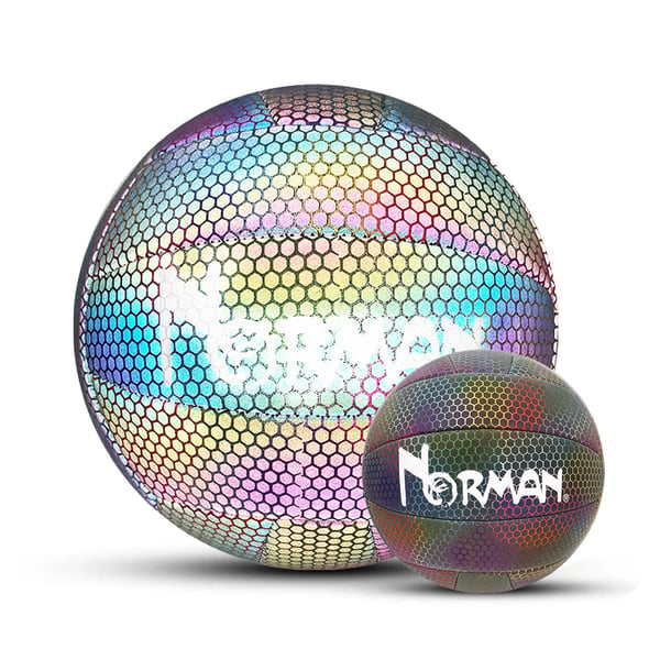 (🔥LAST DAY PROMOTION 50% OFF)Holographic Reflective Glowing Basketball🏀/Soccer⚽/Football (Rubgy)🏈/Volleyball🏐