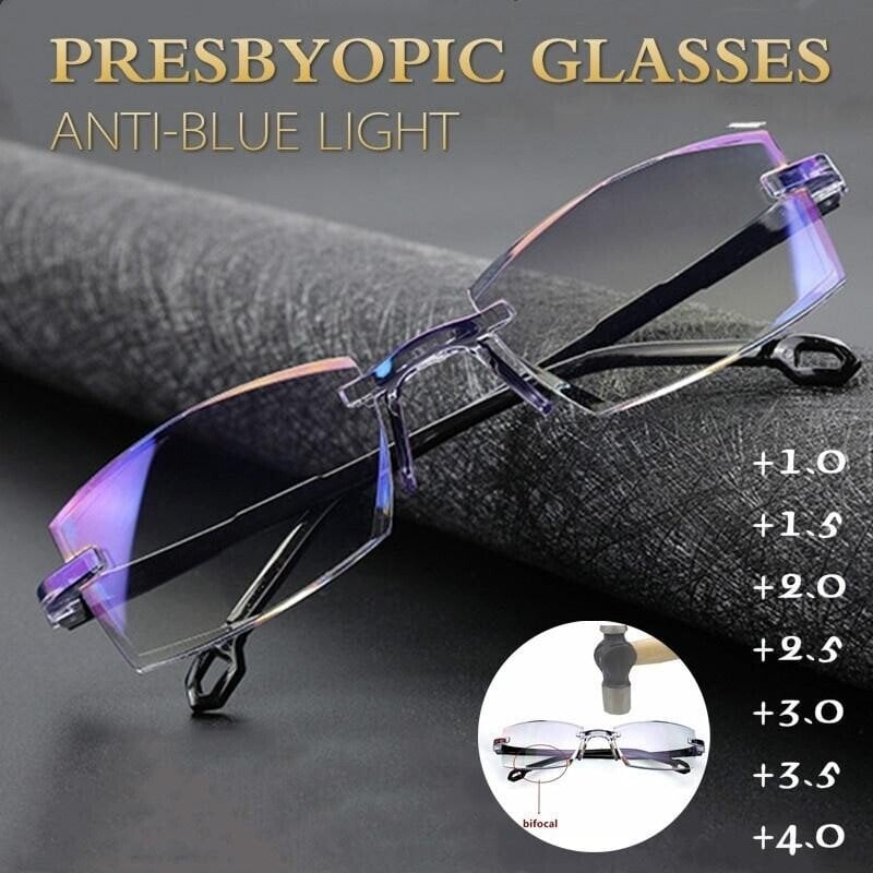 ⚡ BUY 2 GET EXTRA 20% OFF🎁Sapphire high hardness anti blue light intelligent dual focus reading glasses