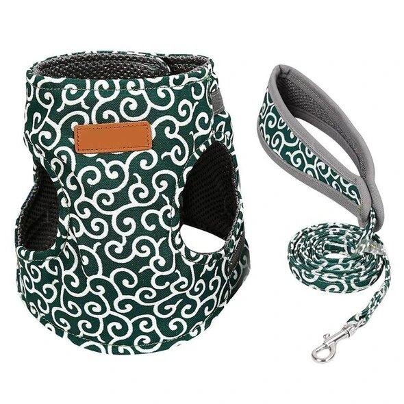 MOTHER'S DAY SALE-49% OFF-Cat Dogs Vest Harness and Leash Anti-break Away Chest Strap Cat Clothes