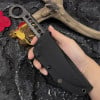 🔥New Integrated Tactical Ring Fixed-Blade Knife