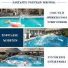 🎁Last Day Sale - 50% OFF🌊Solar Pool Fountain with Lights Dual Arc - Above/Inground Pool Fountain Lights with Remote Control