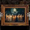 🔥Last Day 50% OFF - Witches Halloween Wall Art DarkGothic Decor for Home Library🔮