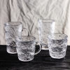 Handmade natural crystal glacier glass water cup