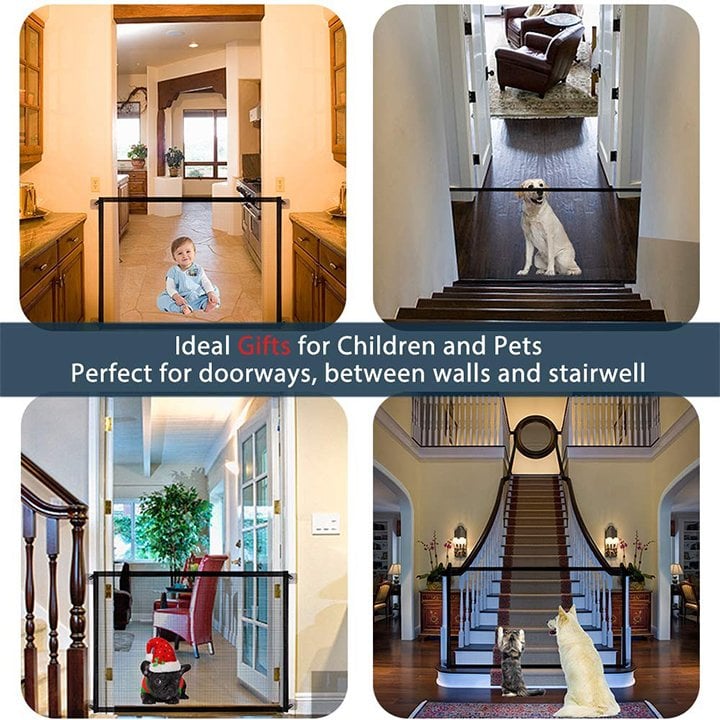 Portable Kids & Pets Safety Door Guard