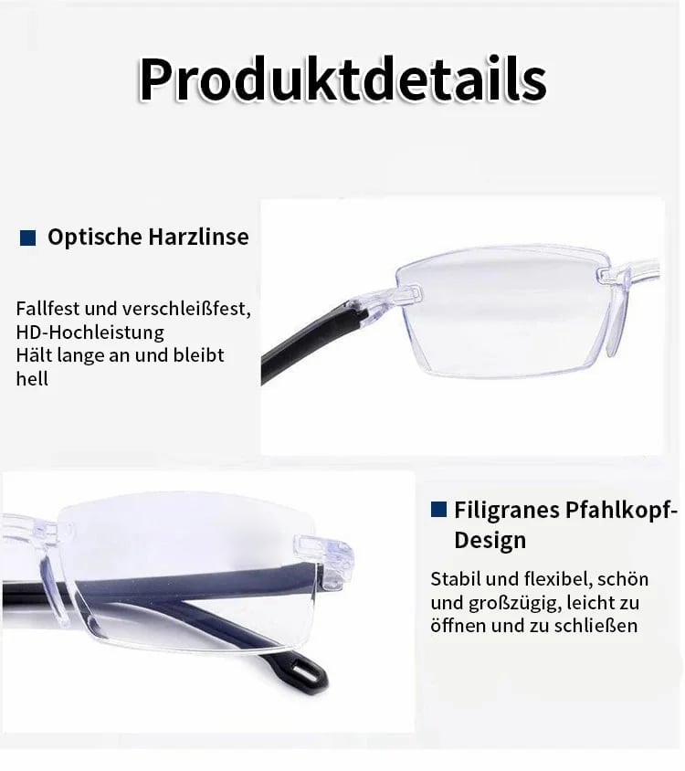 🏆LETZTER VERKAUFSTAG 49% RABATT🔥Lesebrille mit automatischem Zoom