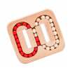Rotating Magic Bean Fingertip Toy Wood Puzzles