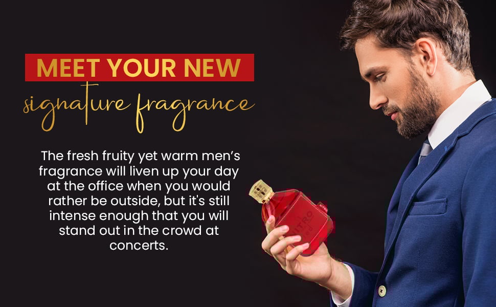 🎁TikTok Last Day Sale - 70% OFF✨Dumont Nitro Red For Men 3.4 Oz Eau De Parfum Spray