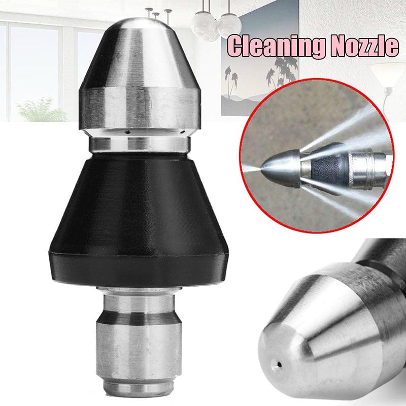 🔥Limited Time Sale 48% OFF🎉Sewer Cleaning Tool High-pressure Nozzle(Buy 2 Free Shipping)