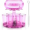 🥂6 Shot Glass Dispenser and Holder - BUY 2 FREE SHIPPING