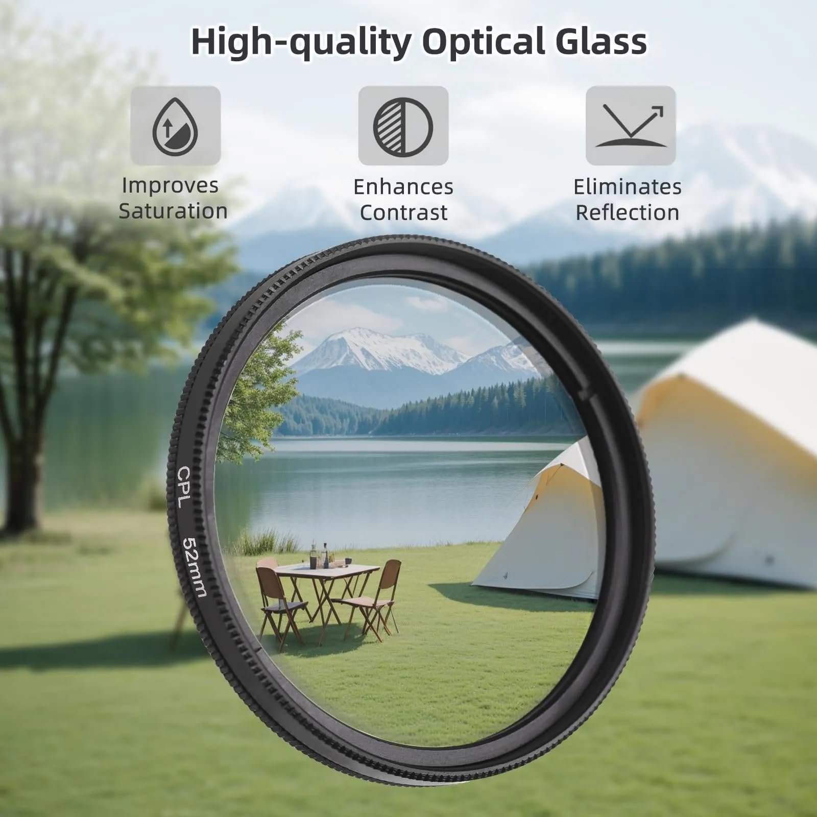 🔥LAST DAY SALE 50% OFF💥52mm Polarized Smart Phone