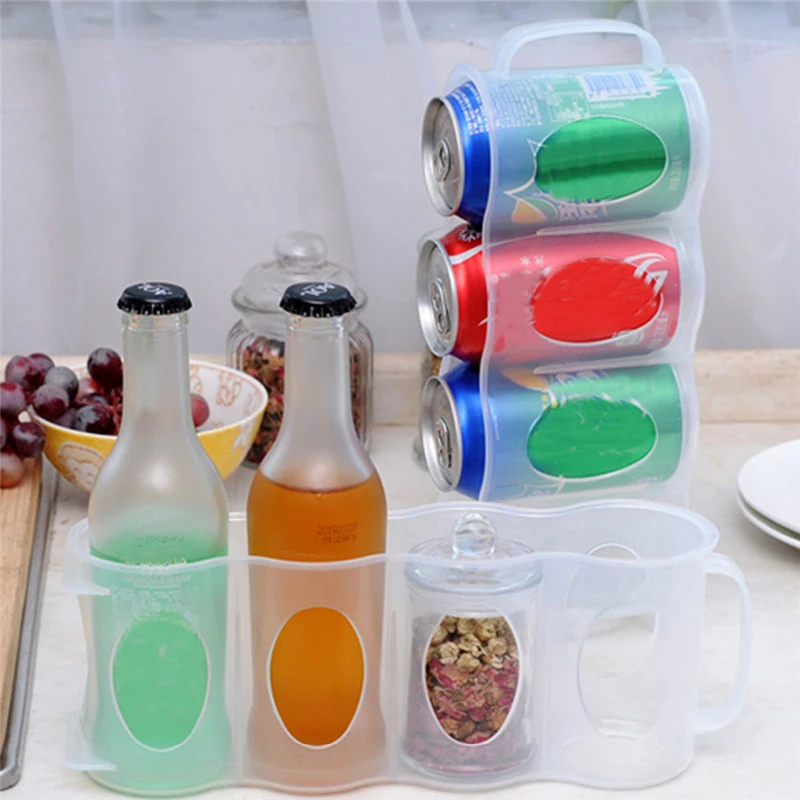 (SUMMER SALE)Transparent Can Case-Space Saving-2PCS