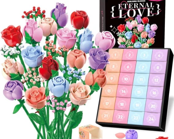 🌸 Flower Advent Calendar – Blooming Your Way to Christmas 🎄✨