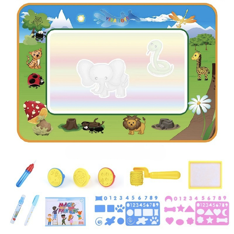 🎁Last Day 50% OFF - Aqua Doodle Mat: Mess-Free Drawing & Learning Toy