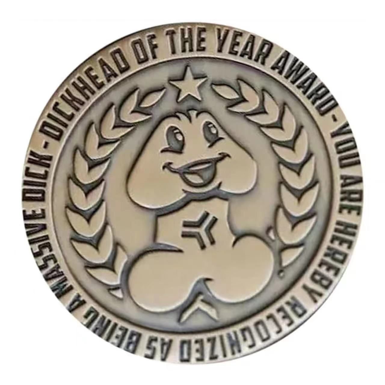 🤣🎖️Hilarious Dickhead of the Year Challenge Coin