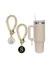 Letter Charm Accessories for  Cup 2PCS Initial Name ID Personalized Handle Charm for  Tumbler