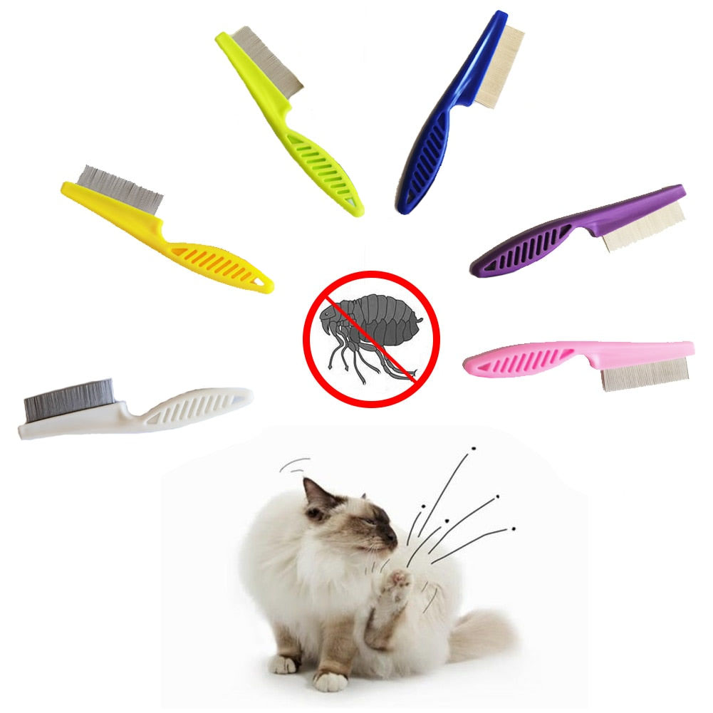 (🎅EARLY CHRISTMAS SALE-49% OFF)Multifunctional Pet Hair Comb Flea and Tear Stain Removal