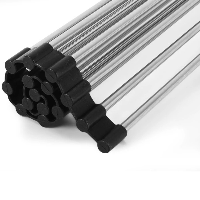 Stainless Steel Roll-Up Drainer Rack