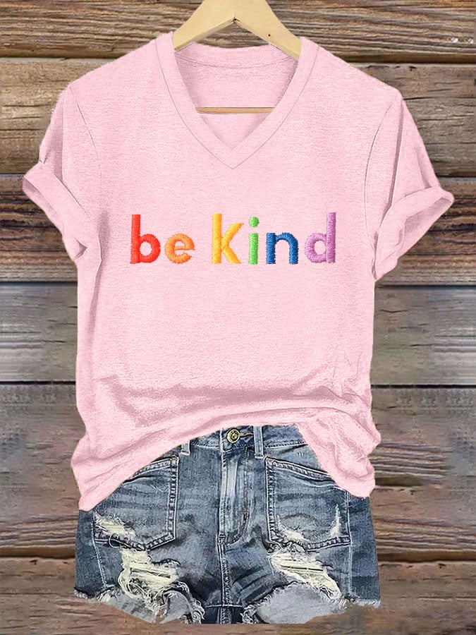 Women's  Be Kind Casual T-Shirt