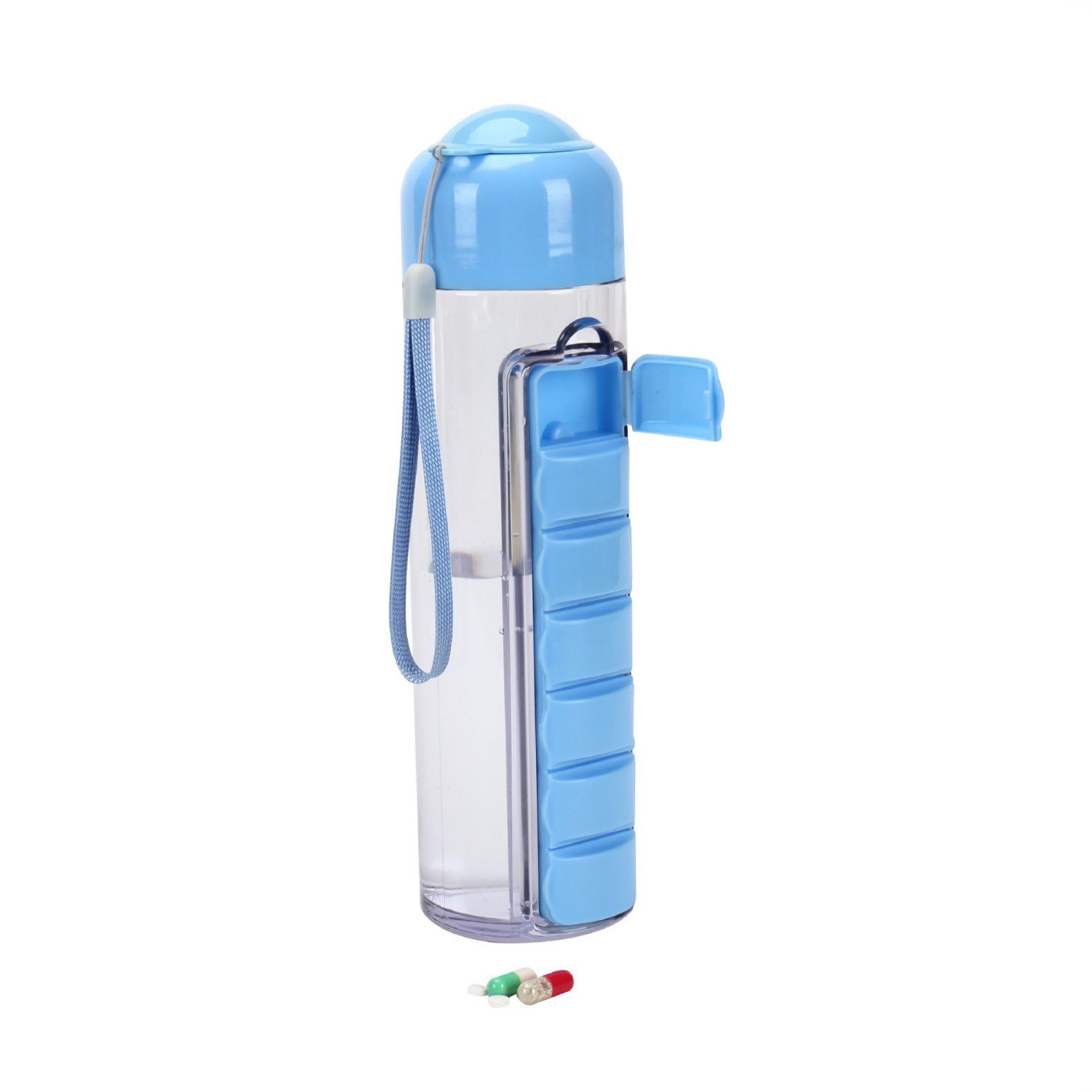 🎁TikTok Last Day Sale - 70% OFF🔥2-in-1 Portable Medicine Box & Water Bottle