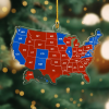 🎄US State 2024 Memor Ornament