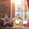 3D Christmas Nativity Scene Ornament With LED Light