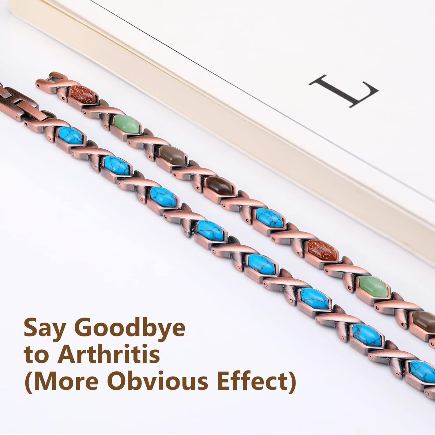 🚀 Fresh Week Fresh Discounts 60% OFF- Pure Solid Copper Magnetic Bangle for Women🎁Buy 2 Free Shipping
