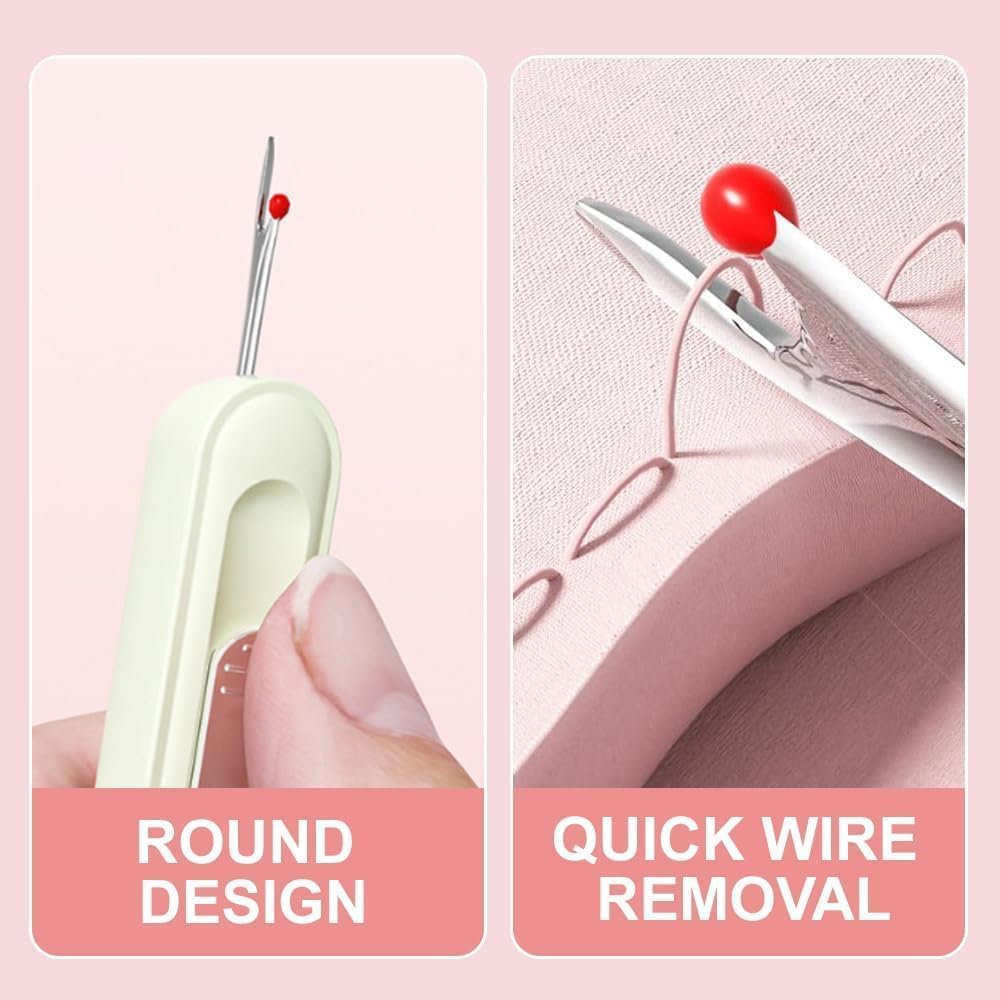 ❤️Gift ideas for Mother's Day 🤩Automatic Needle Threader, 2 in 1 Threading and Thread Removal Tools