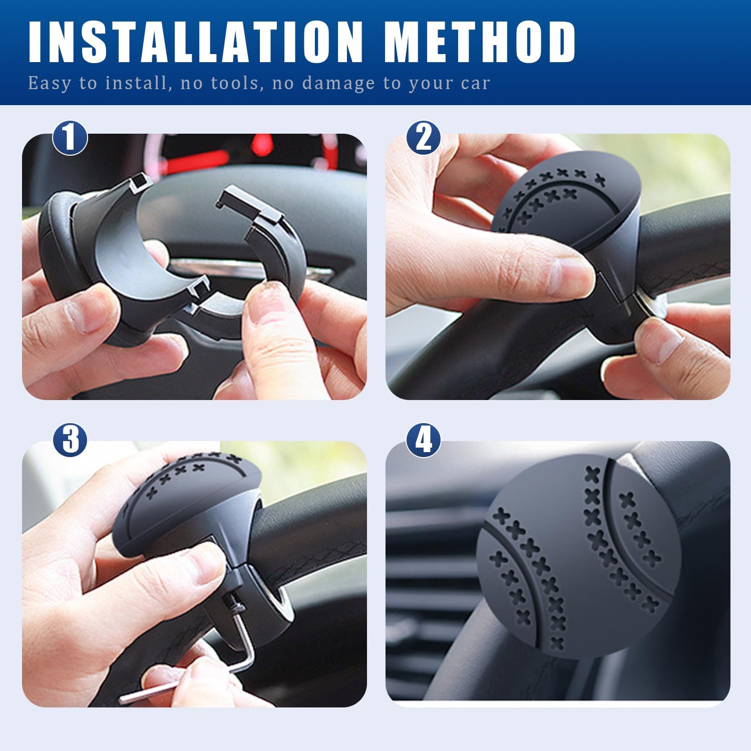 🔥LAST DAY 50% OFF🔥 Car steering wheel booster