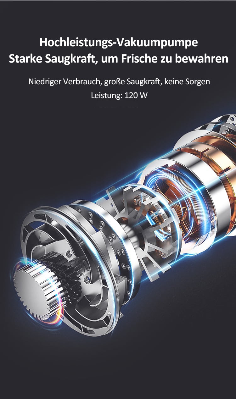 🔥Letzter Tag Verkauf 49% Rabatt ✨✨Mini Akku Vakuumierer – Wird mit Frischhaltebeutel geliefert