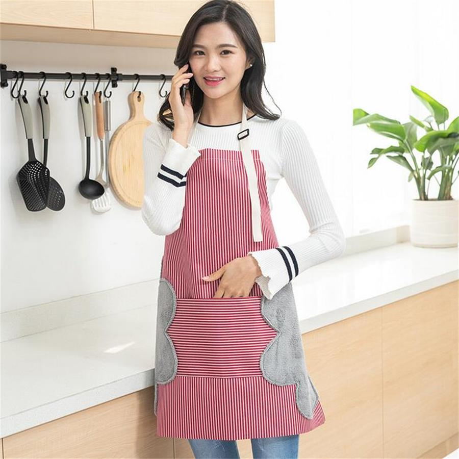 Black Friday Sale- Erasable Hand Waterproof Kitchen Apron- Buy 2 Free Shipping