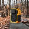 Portable Waist & Neck Fan with Power Bank and LED Light for Outdoor Use