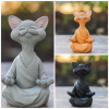 🔥Handmade Happy Buddha Cat - Buy 3 Get Extra 15% OFF & Free Shipping